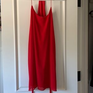 Racer back dress